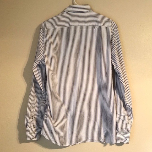 Purple Striped Button Up - Picture 2 of 3